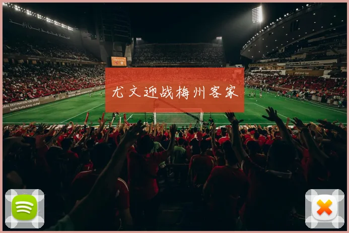 尤文迎战梅州客家